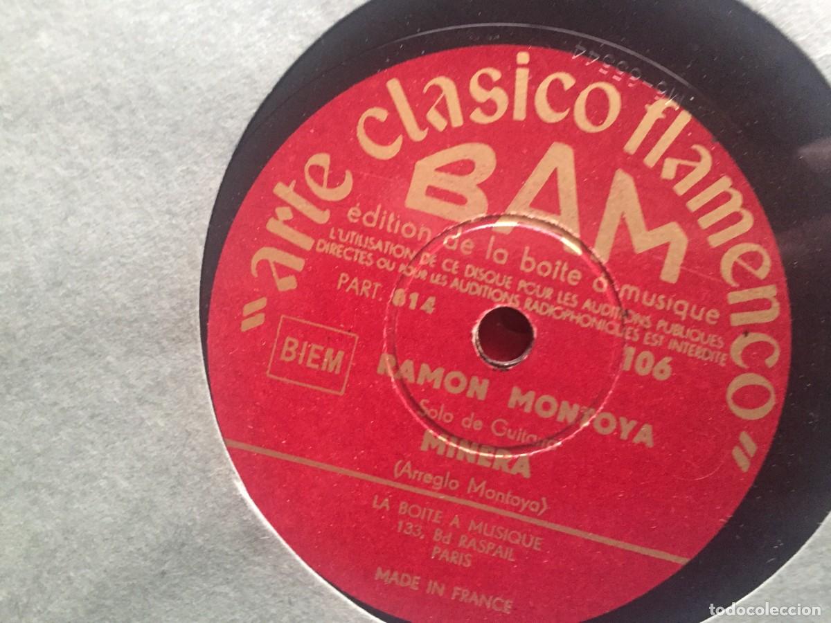Discos de pizarra: RAM&Oacute;N MONTOYA LOTE 8 DISCOS - Foto 11