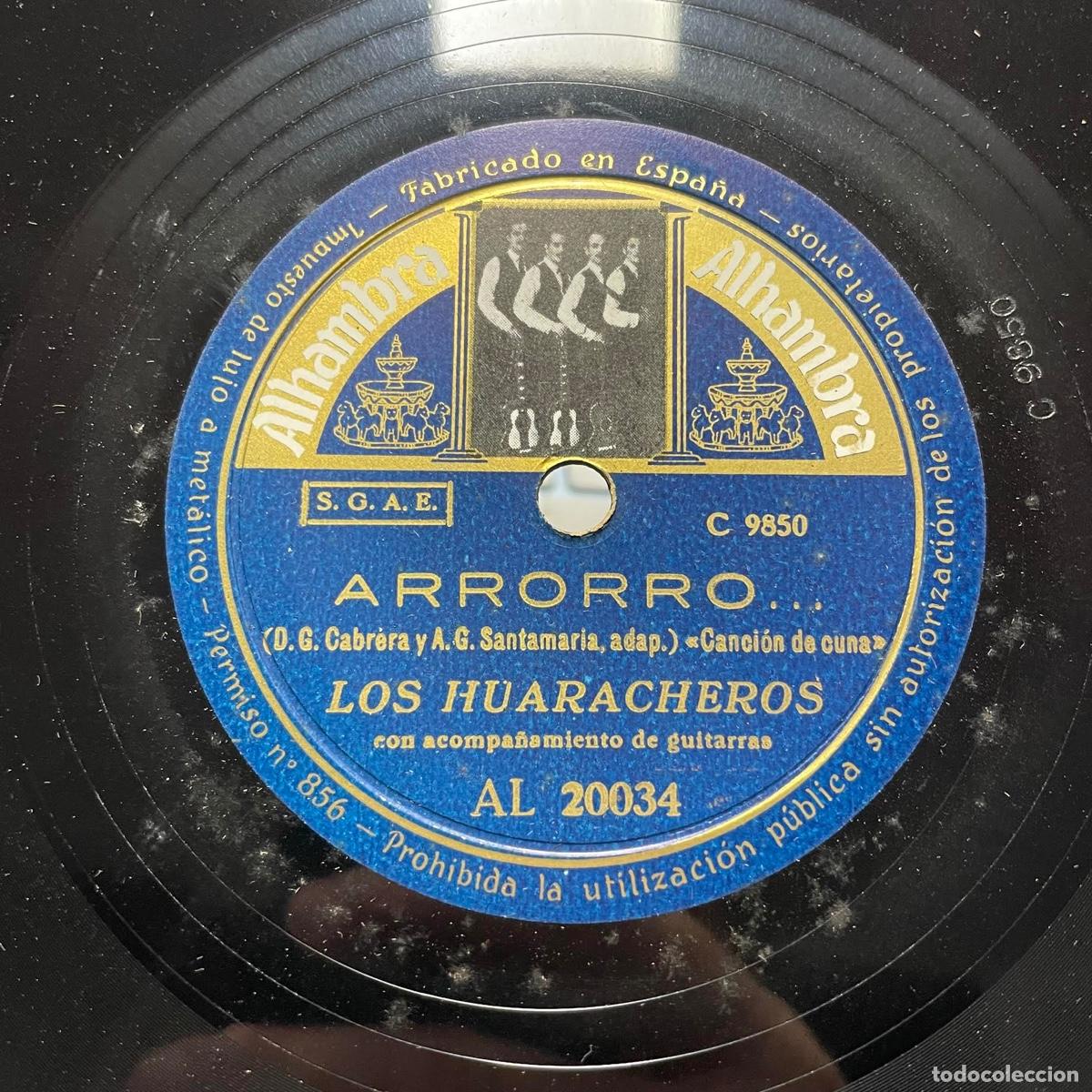 Discos de pizarra: Pizarra, Los Huaracheros, Arrorro y Sol Guanche - Foto 1