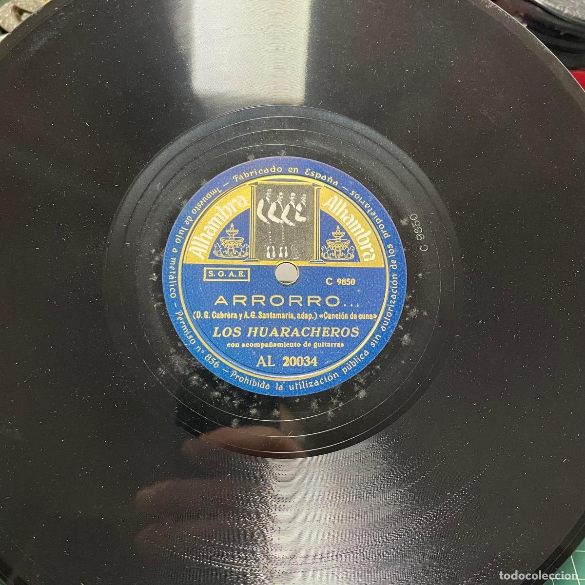 Discos de pizarra: Pizarra, Los Huaracheros, Arrorro y Sol Guanche - Foto 2