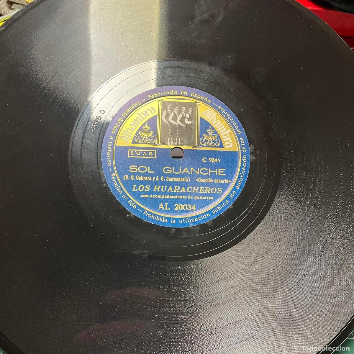 Discos de pizarra: Pizarra, Los Huaracheros, Arrorro y Sol Guanche - Foto 3