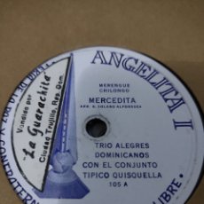 Discos de pizarra: LOTE DISCOS TRIO ANGELES DOMINICANOS. Lote 382802769
