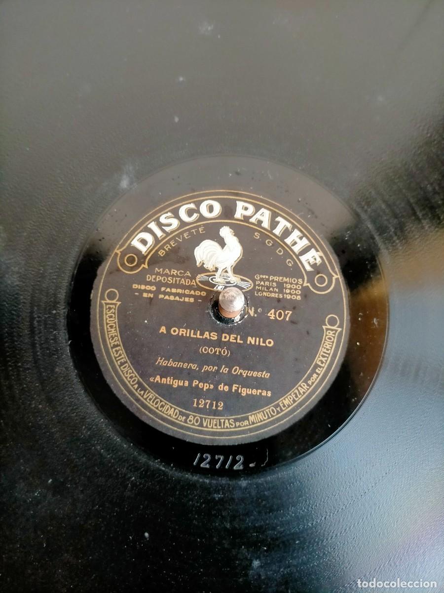 Discos de pizarra: DISCO GRAM&Oacute;FONO PATHE J - Foto 2