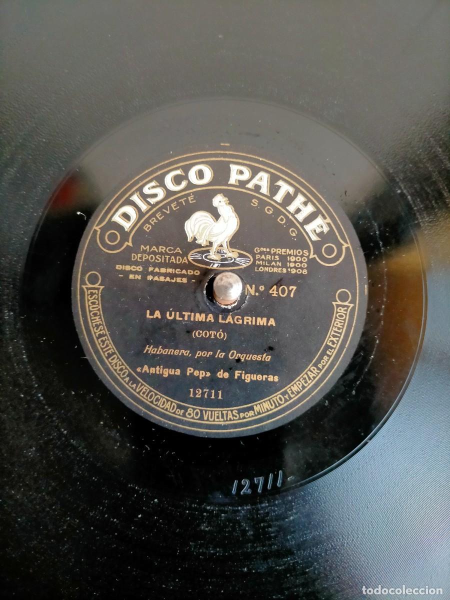 Discos de pizarra: DISCO GRAM&Oacute;FONO PATHE J - Foto 4