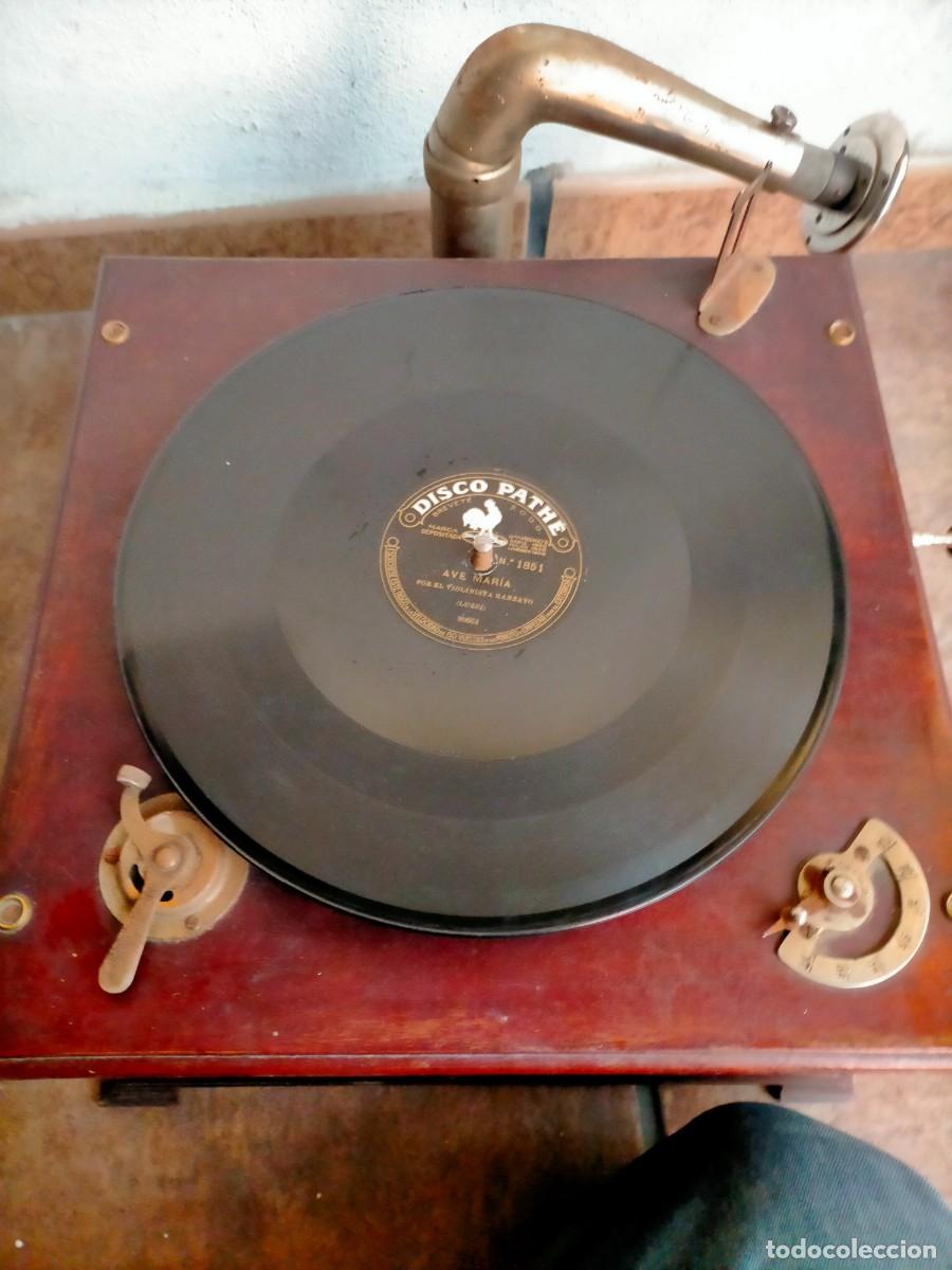 Discos de pizarra: DISCO GRAM&Oacute;FONO PATHE J - Foto 4
