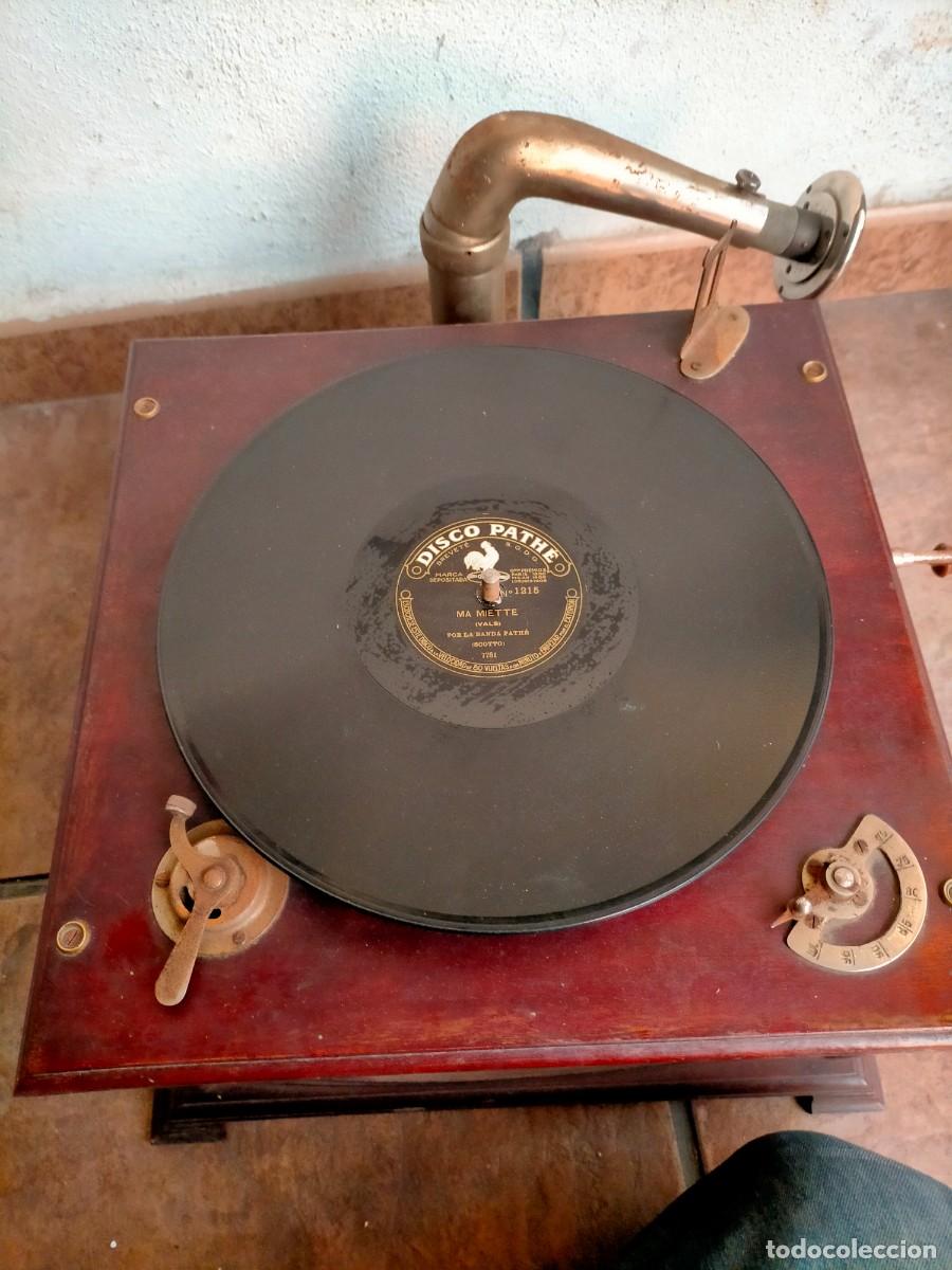 Discos de pizarra: DISCO GRAM&Oacute;FONO PATHE J - Foto 1