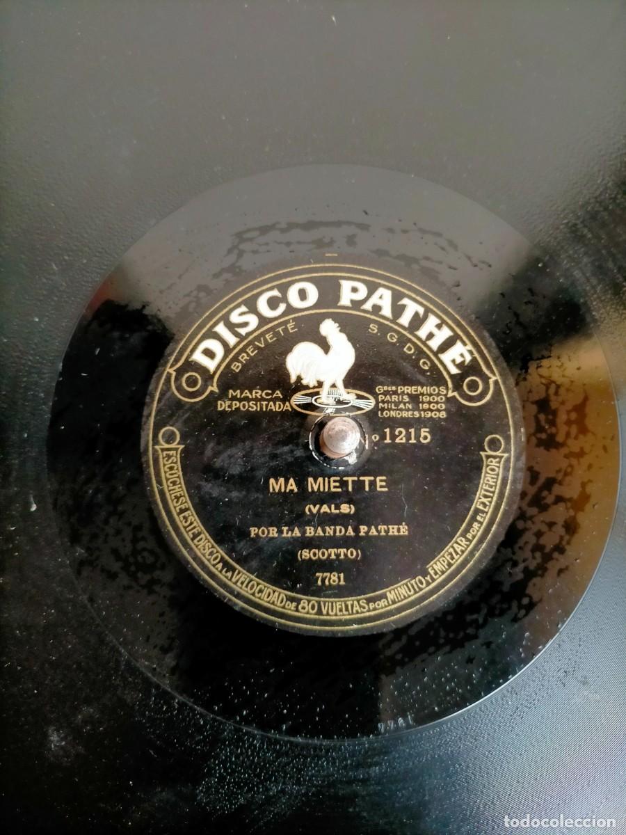 Discos de pizarra: DISCO GRAM&Oacute;FONO PATHE J - Foto 2