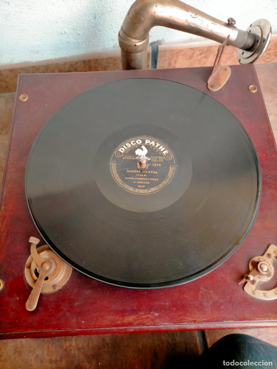 Discos de pizarra: DISCO GRAM&Oacute;FONO PATHE J - Foto 3