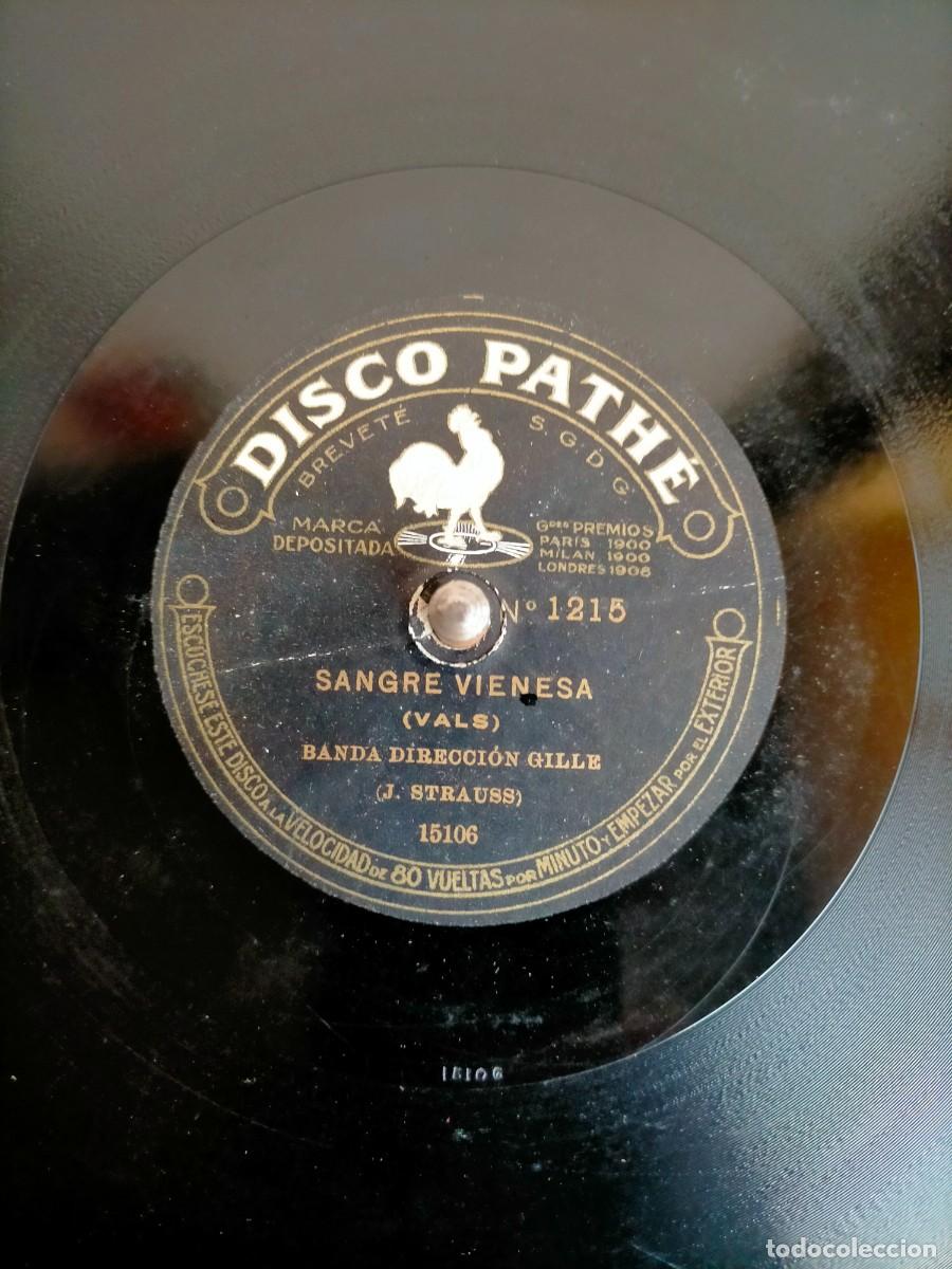 Discos de pizarra: DISCO GRAM&Oacute;FONO PATHE J - Foto 4