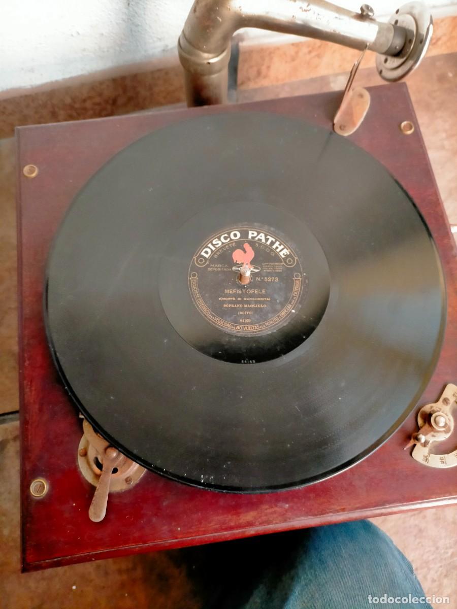 Discos de pizarra: DISCO GRAM&Oacute;FONO PATHE J - Foto 2