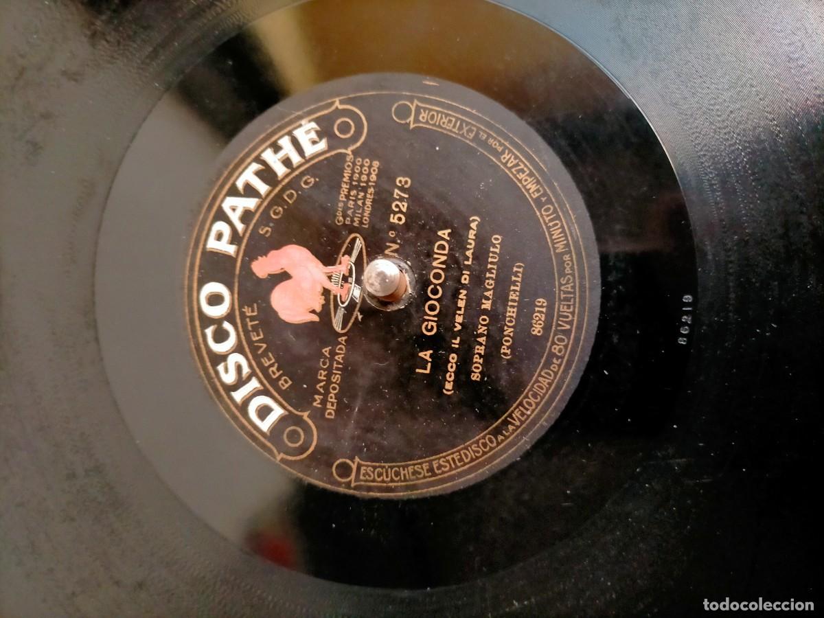 Discos de pizarra: DISCO GRAM&Oacute;FONO PATHE J - Foto 3