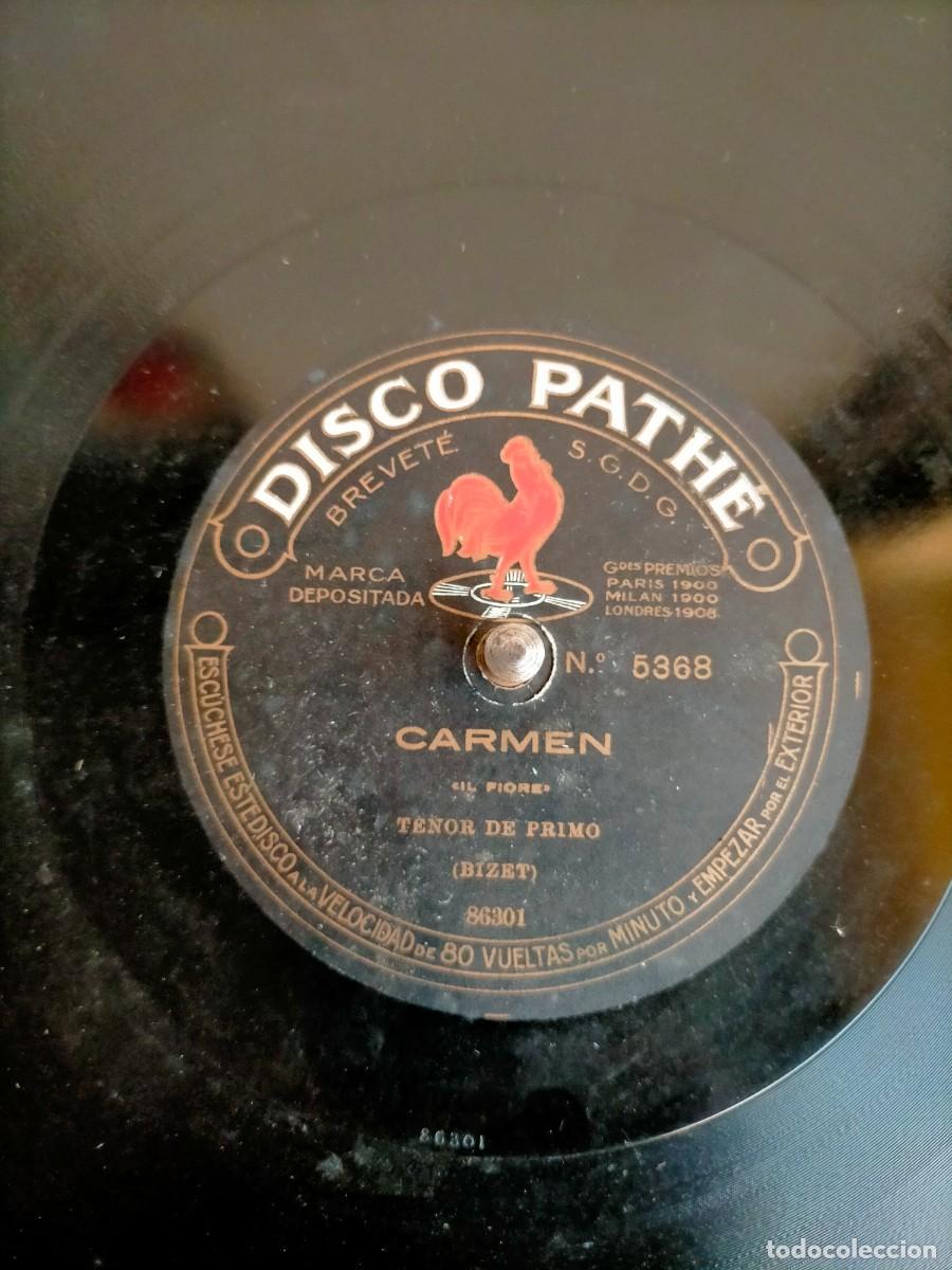 Discos de pizarra: DISCO GRAM&Oacute;FONO PATHE J - Foto 2