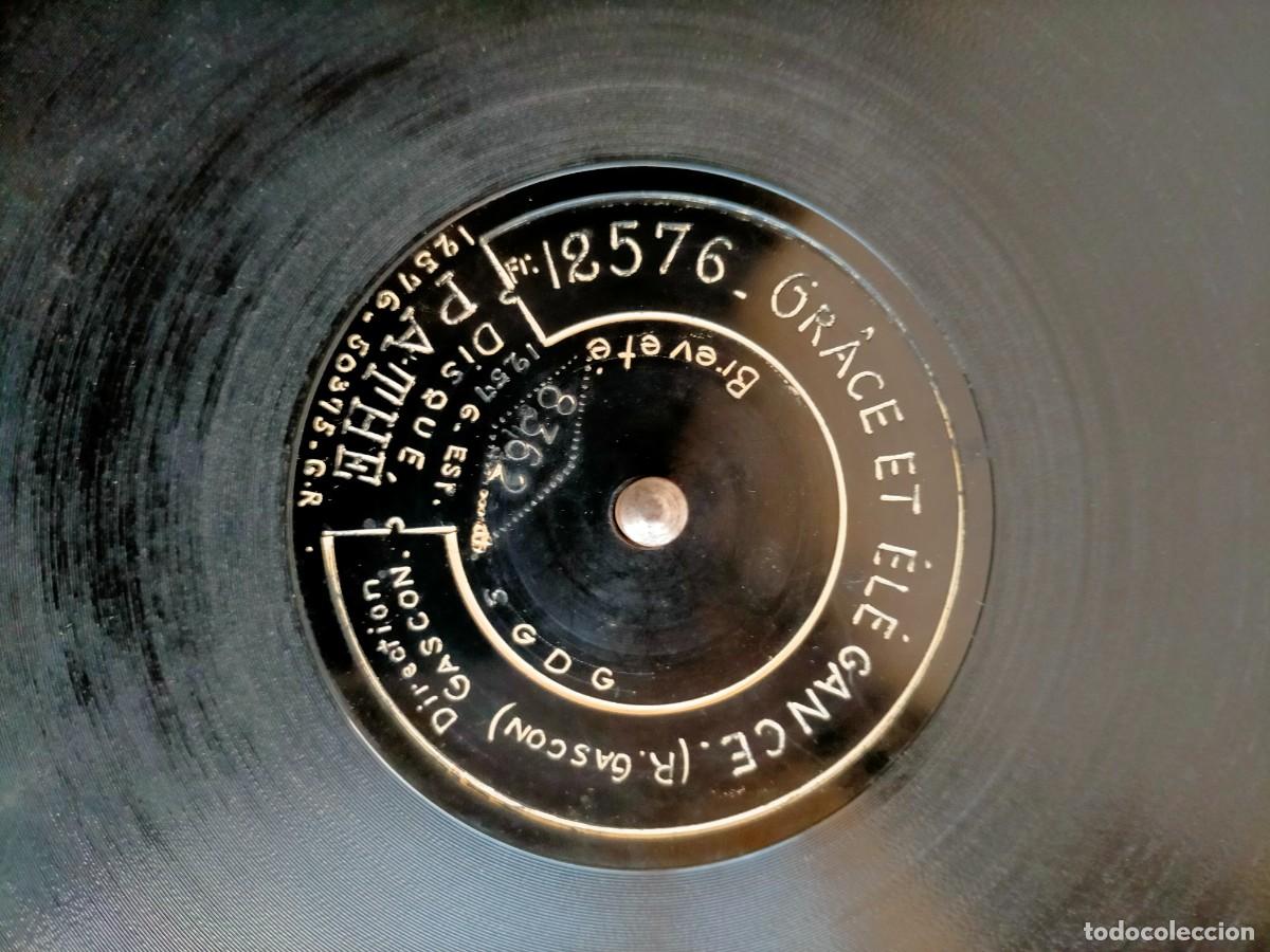 Discos de pizarra: DISCO GRAM&Oacute;FONO PATHE J - Foto 4
