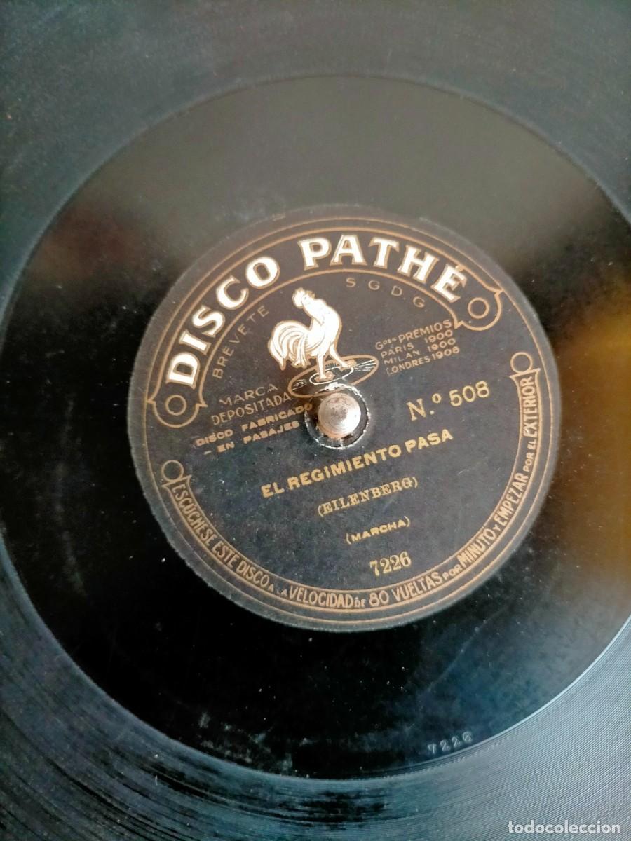 Discos de pizarra: DISCO GRAM&Oacute;FONO PATHE J - Foto 3