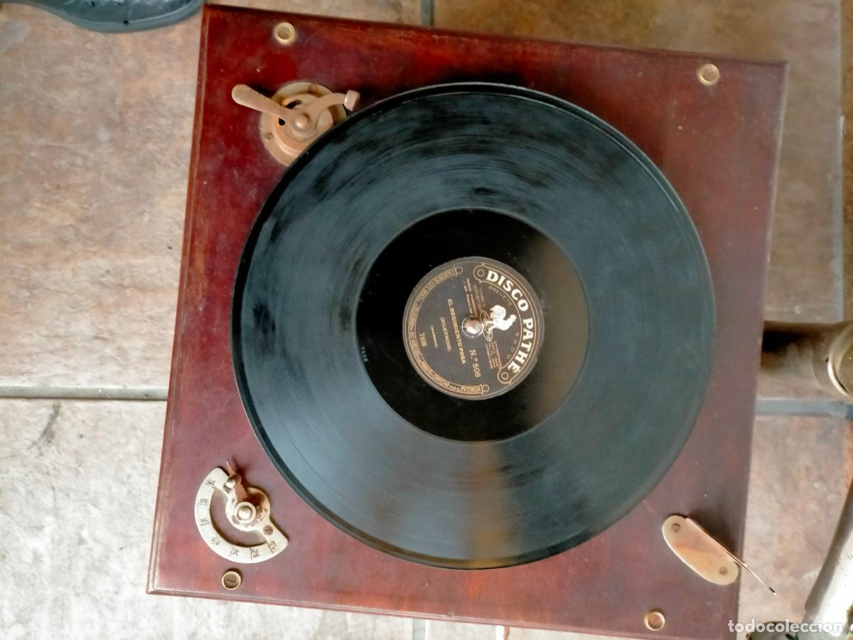 Discos de pizarra: DISCO GRAM&Oacute;FONO PATHE J - Foto 4