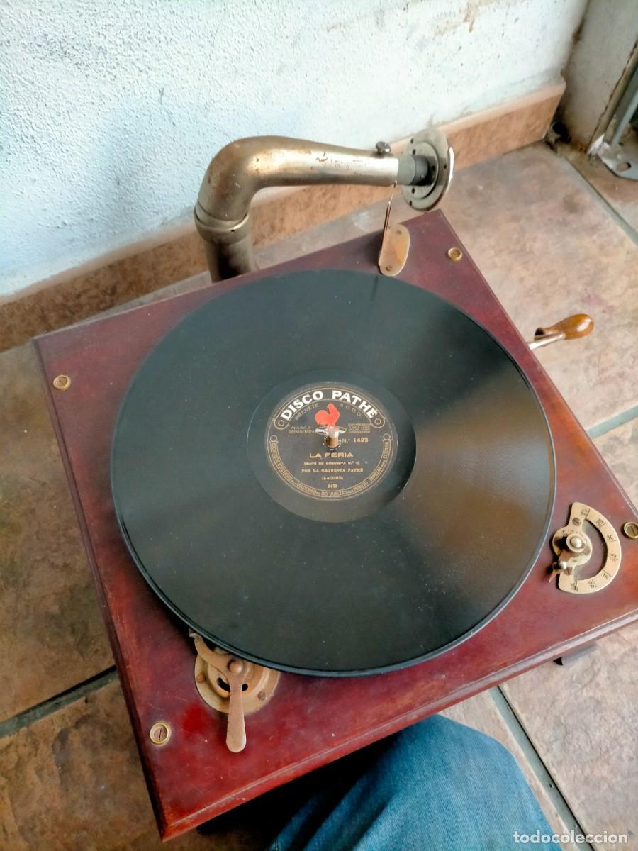 Discos de pizarra: DISCO GRAM&Oacute;FONO PATHE J - Foto 2