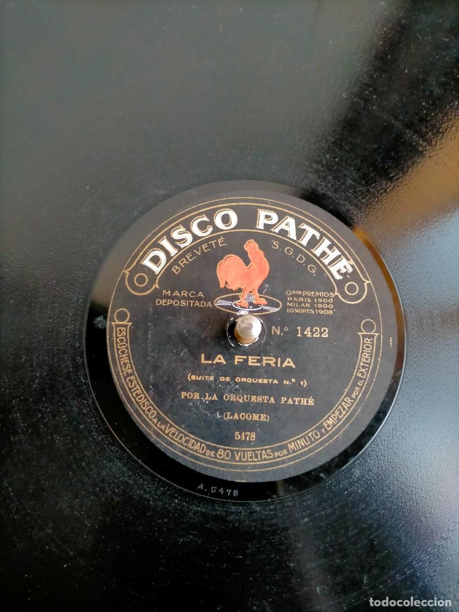 Discos de pizarra: DISCO GRAM&Oacute;FONO PATHE J - Foto 3