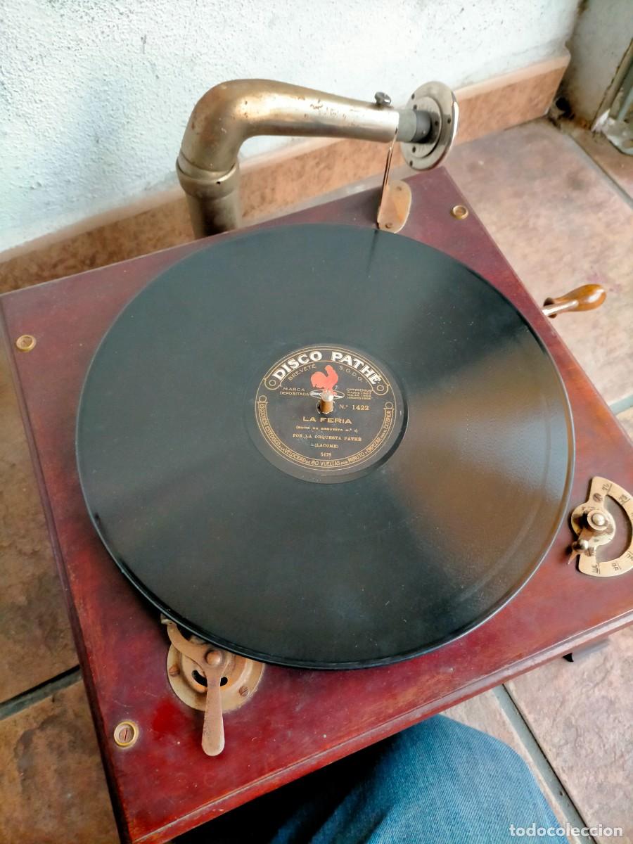 Discos de pizarra: DISCO GRAM&Oacute;FONO PATHE J - Foto 4