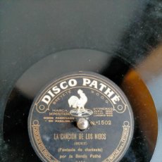 Discos de pizarra: DISCO GRAMÓFONO PATHE J