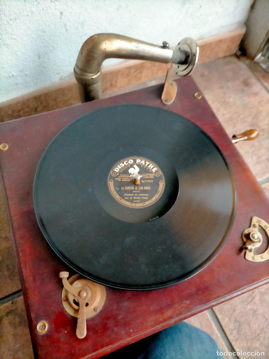 Discos de pizarra: DISCO GRAM&Oacute;FONO PATHE J - Foto 2