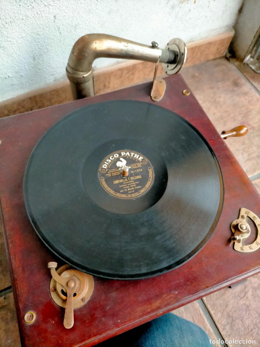 Discos de pizarra: DISCO GRAM&Oacute;FONO PATHE J - Foto 4