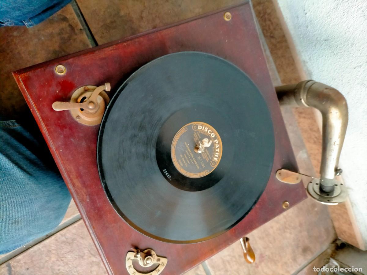 Discos de pizarra: DISCO GRAM&Oacute;FONO PATHE J - Foto 4