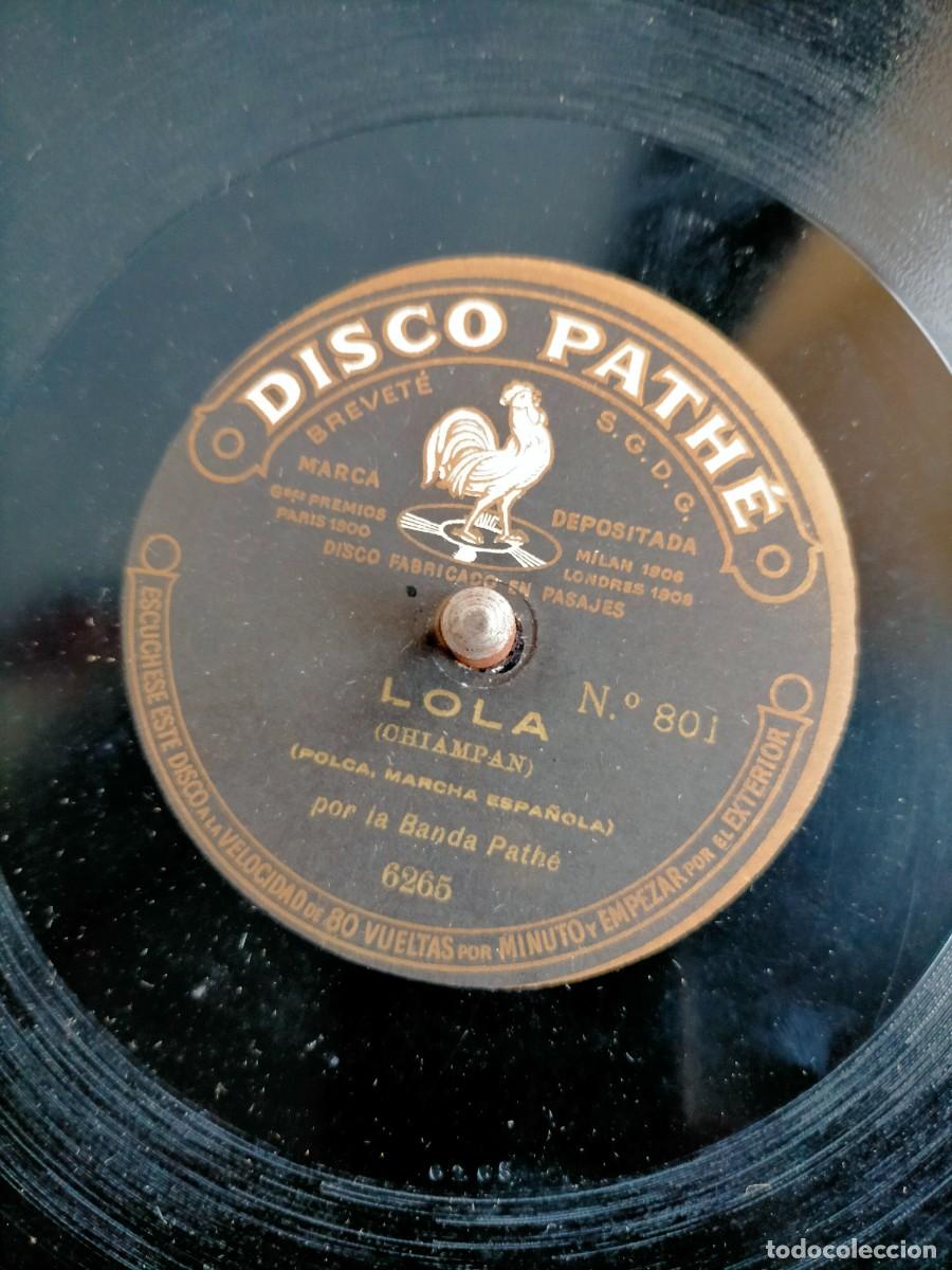 Discos de pizarra: DISCO GRAM&Oacute;FONO PATHE J - Foto 1