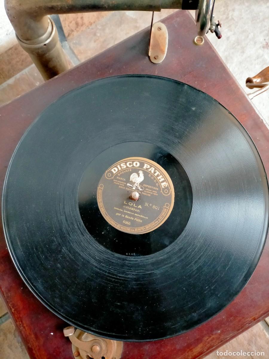 Discos de pizarra: DISCO GRAM&Oacute;FONO PATHE J - Foto 2