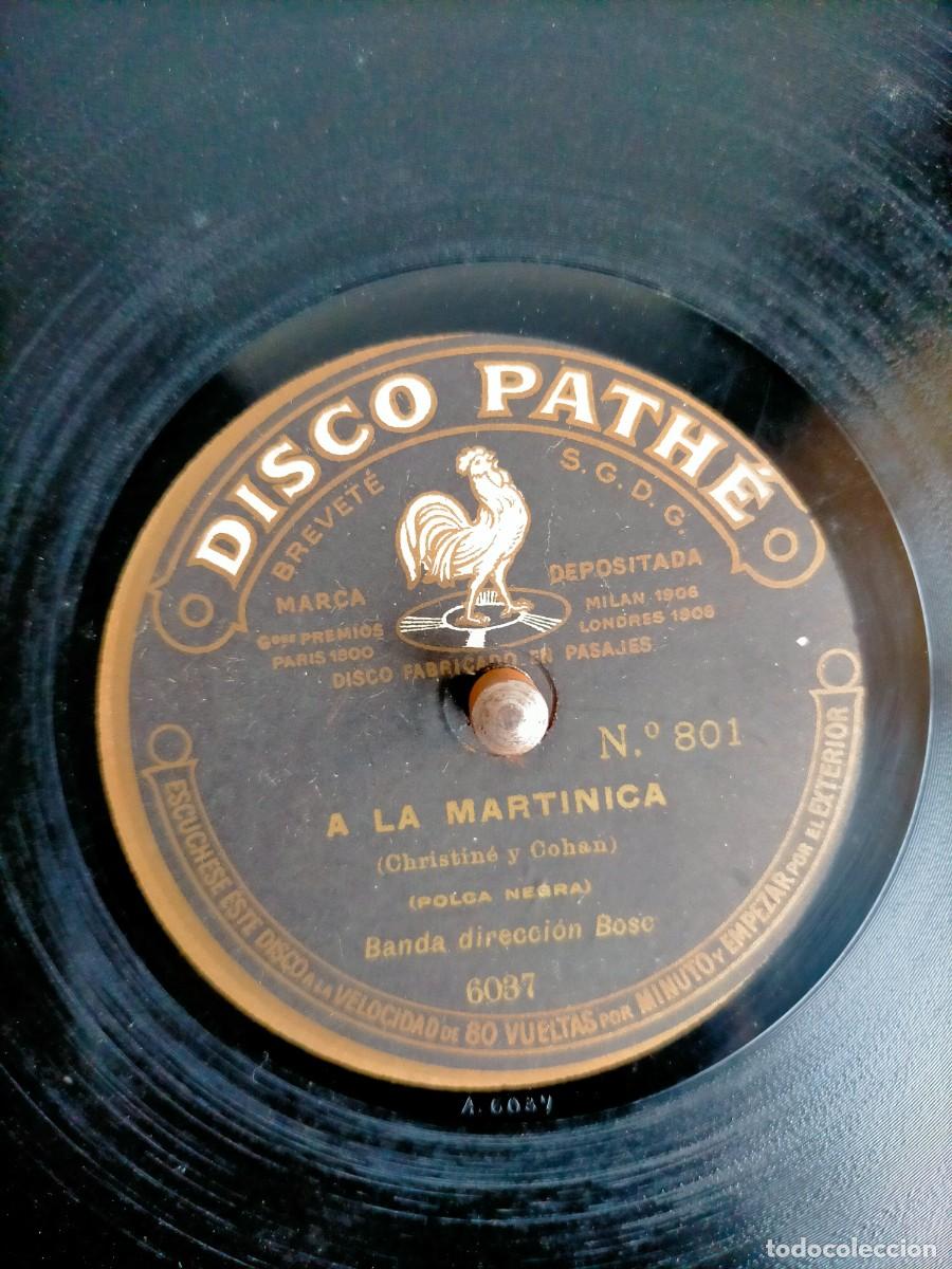 Discos de pizarra: DISCO GRAM&Oacute;FONO PATHE J - Foto 3