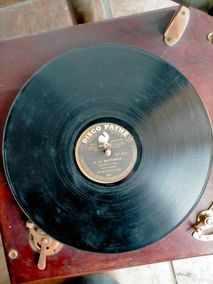 Discos de pizarra: DISCO GRAM&Oacute;FONO PATHE J - Foto 4