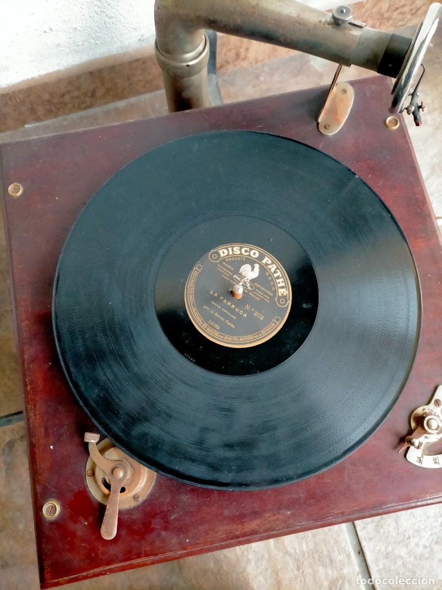 Discos de pizarra: DISCO GRAM&Oacute;FONO PATHE J - Foto 2
