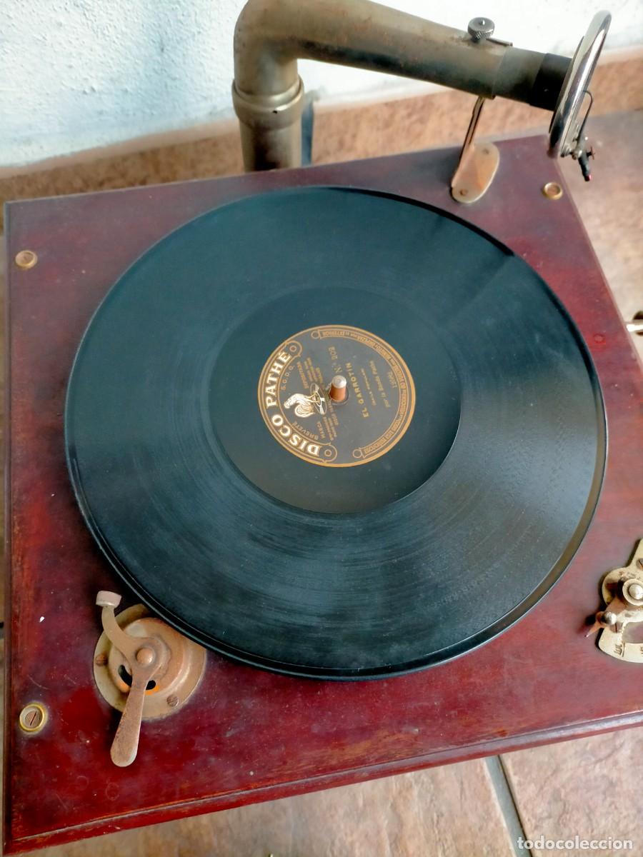 Discos de pizarra: DISCO GRAM&Oacute;FONO PATHE J - Foto 4