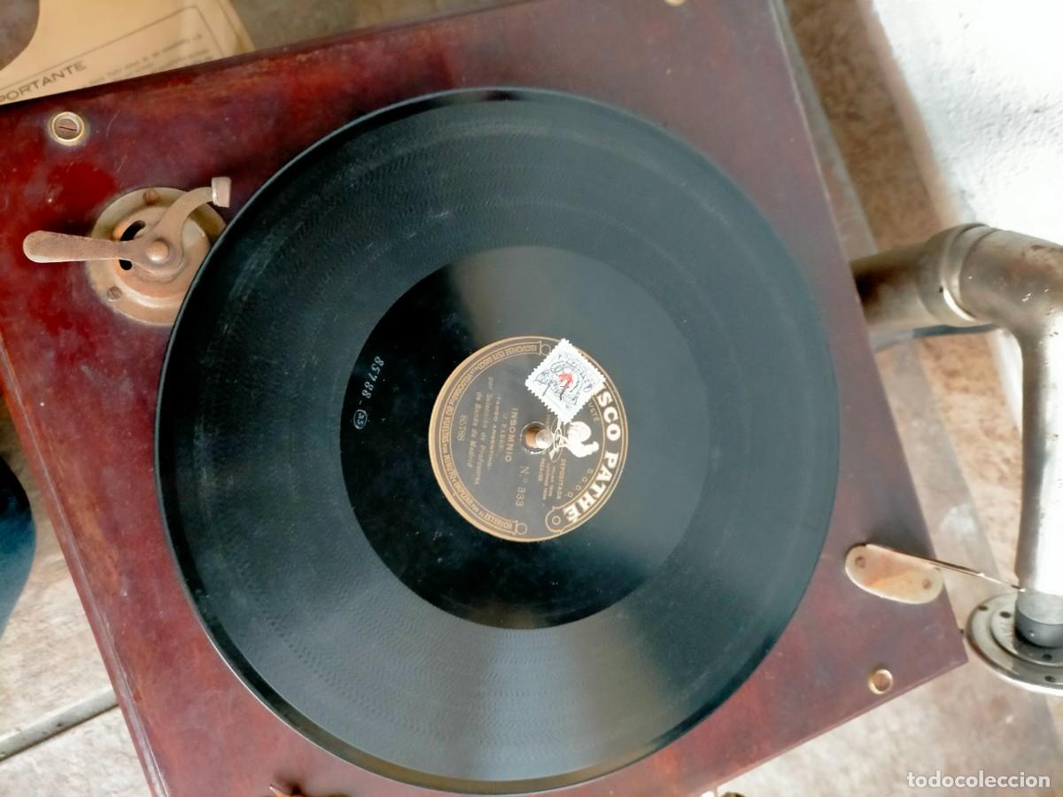Discos de pizarra: DISCO GRAM&Oacute;FONO PATHE J - Foto 4