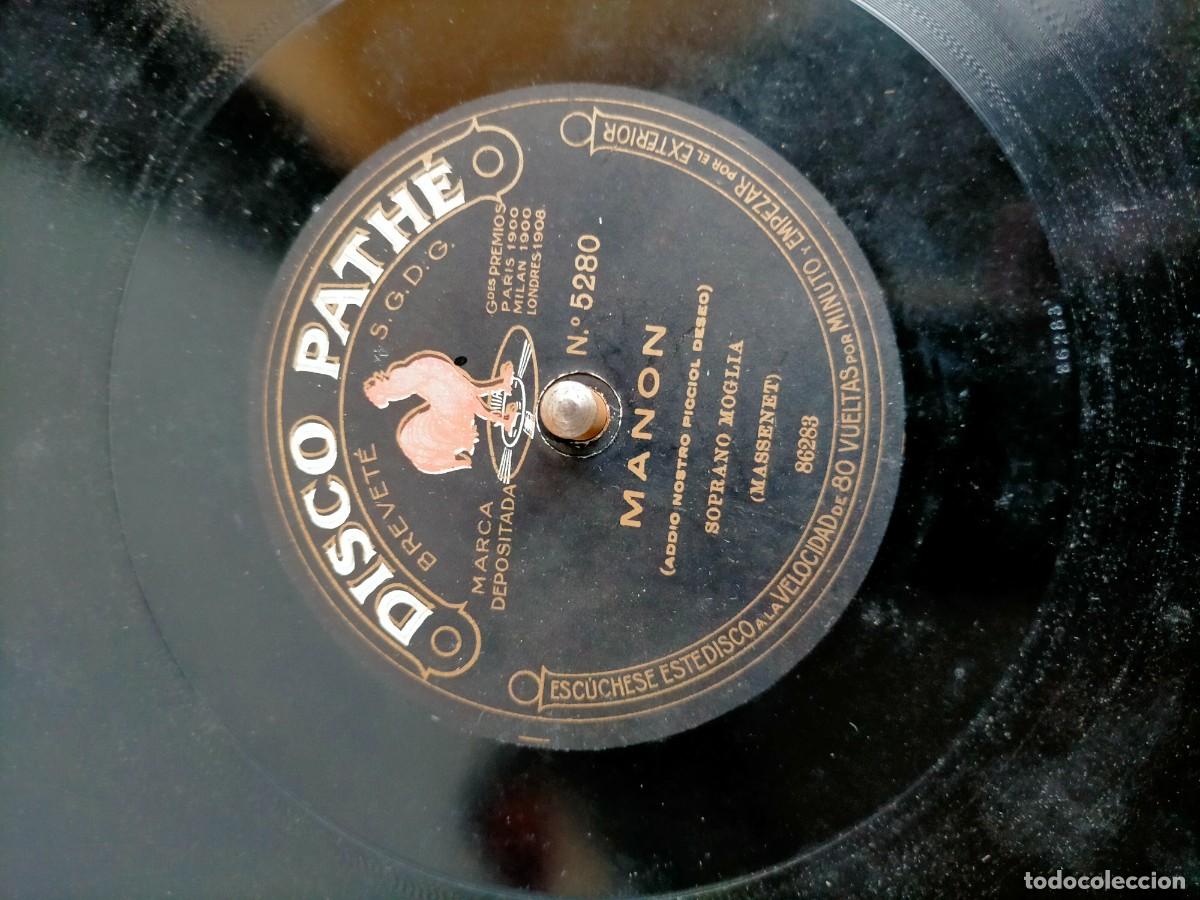 Discos de pizarra: DISCO GRAM&Oacute;FONO PATHE J - Foto 3