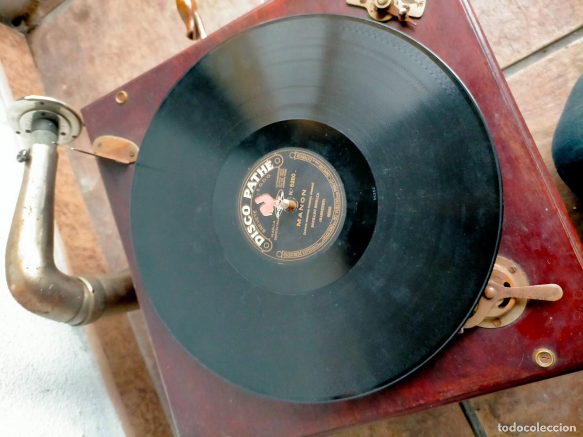 Discos de pizarra: DISCO GRAM&Oacute;FONO PATHE J - Foto 4