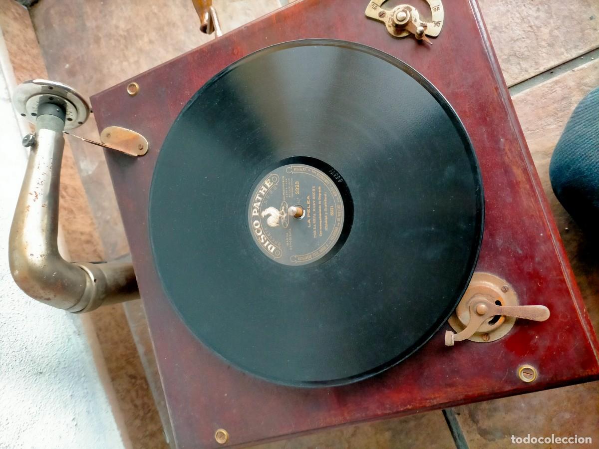 Discos de pizarra: DISCO GRAM&Oacute;FONO PATHE J - Foto 2