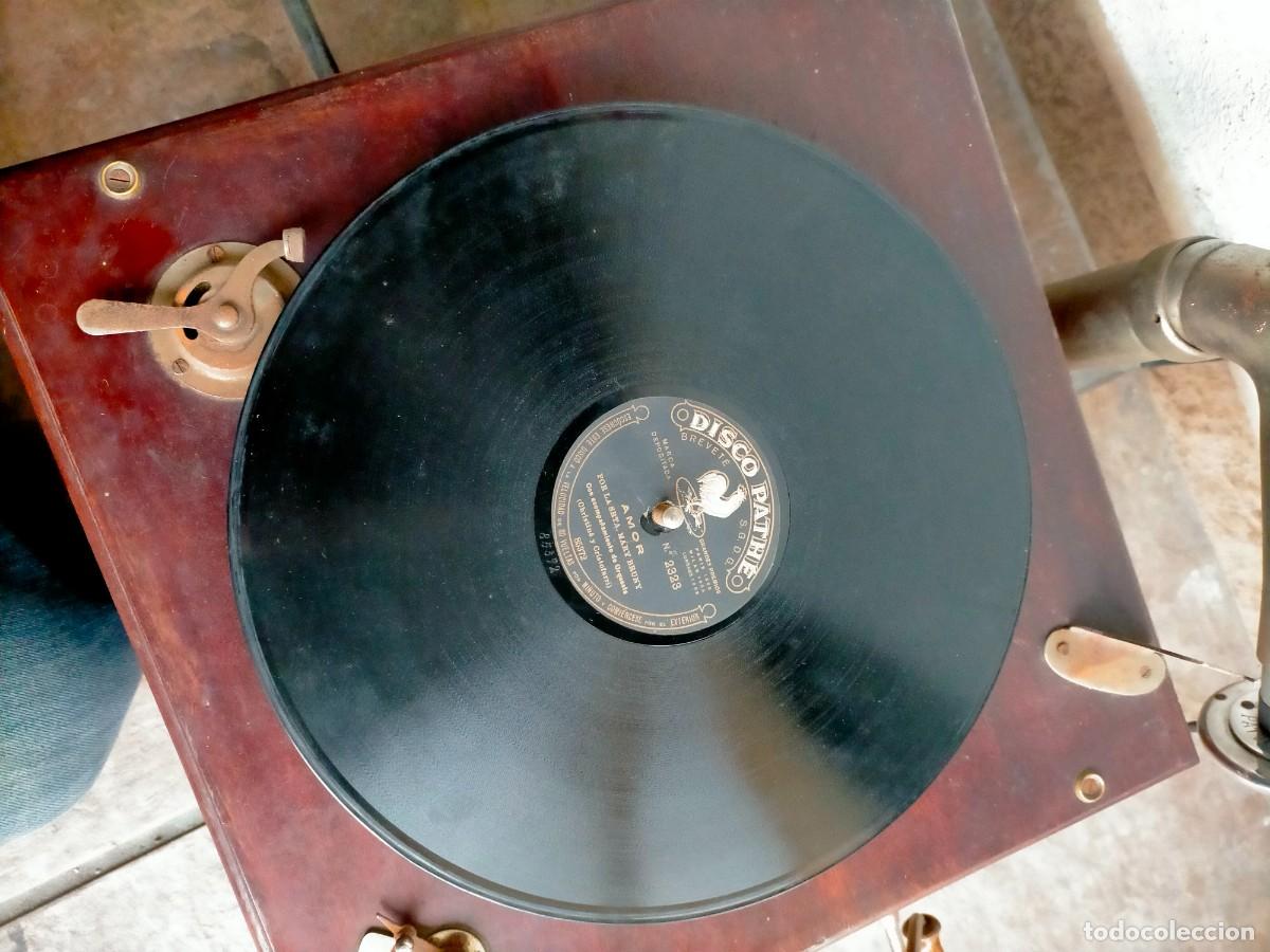Discos de pizarra: DISCO GRAM&Oacute;FONO PATHE J - Foto 4