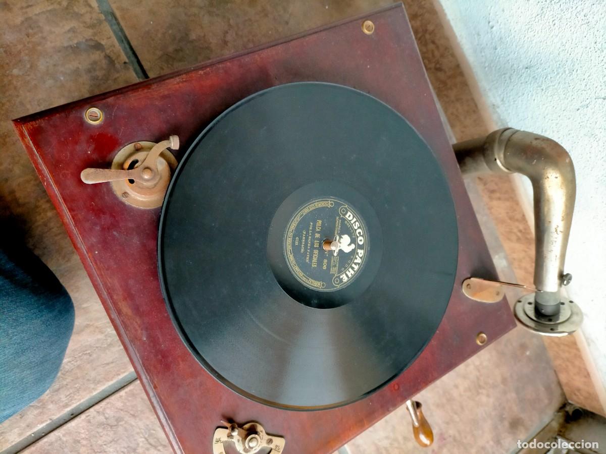 Discos de pizarra: DISCO GRAM&Oacute;FONO PATHE J - Foto 3