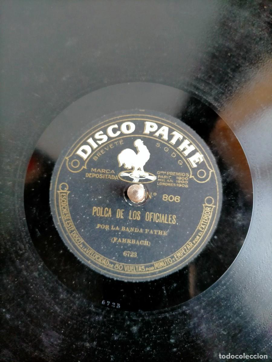 Discos de pizarra: DISCO GRAM&Oacute;FONO PATHE J - Foto 4