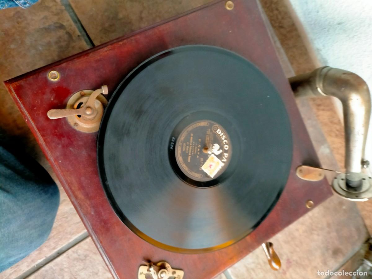 Discos de pizarra: DISCO GRAM&Oacute;FONO PATHE J - Foto 3