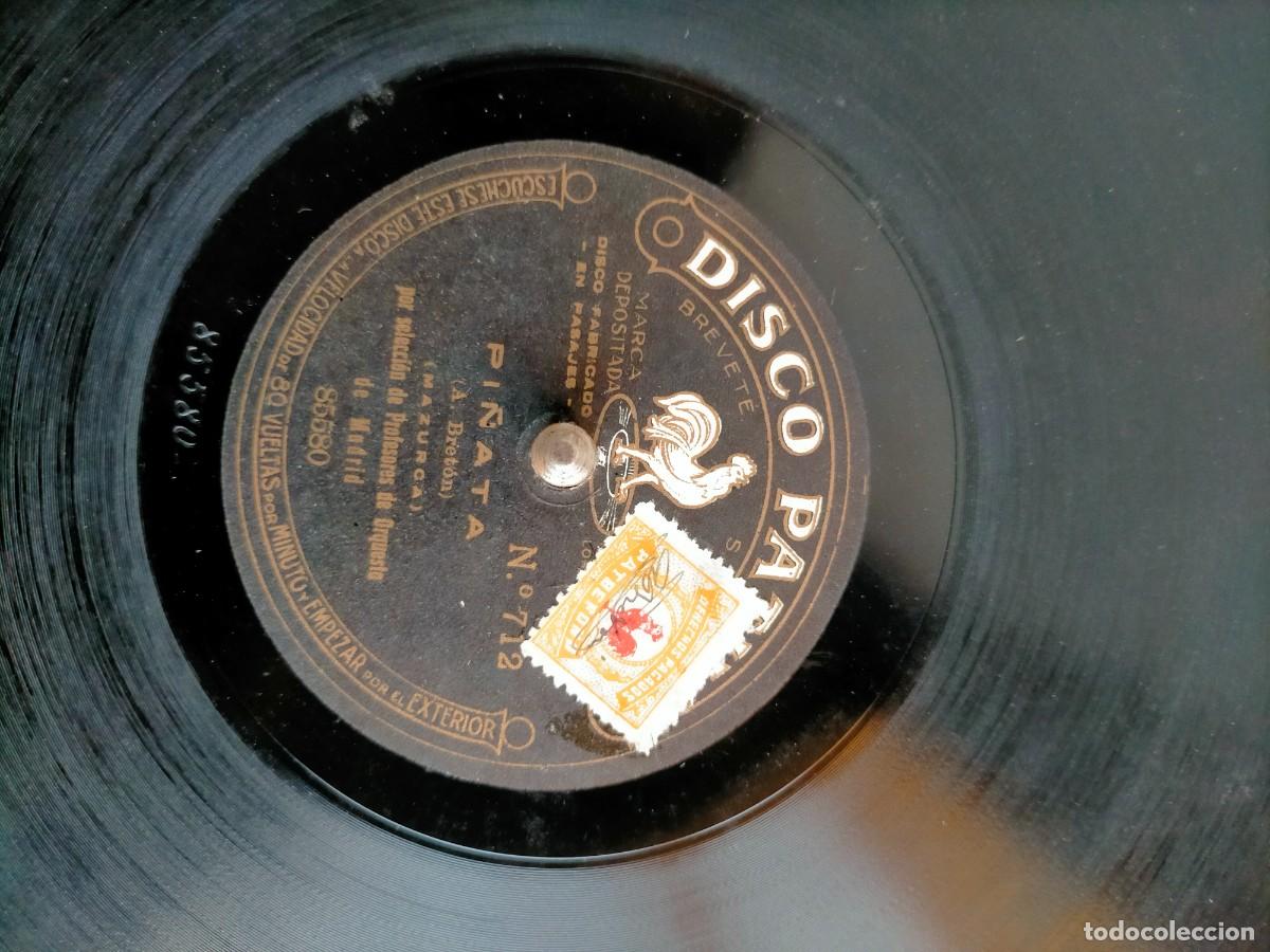 Discos de pizarra: DISCO GRAM&Oacute;FONO PATHE J - Foto 4