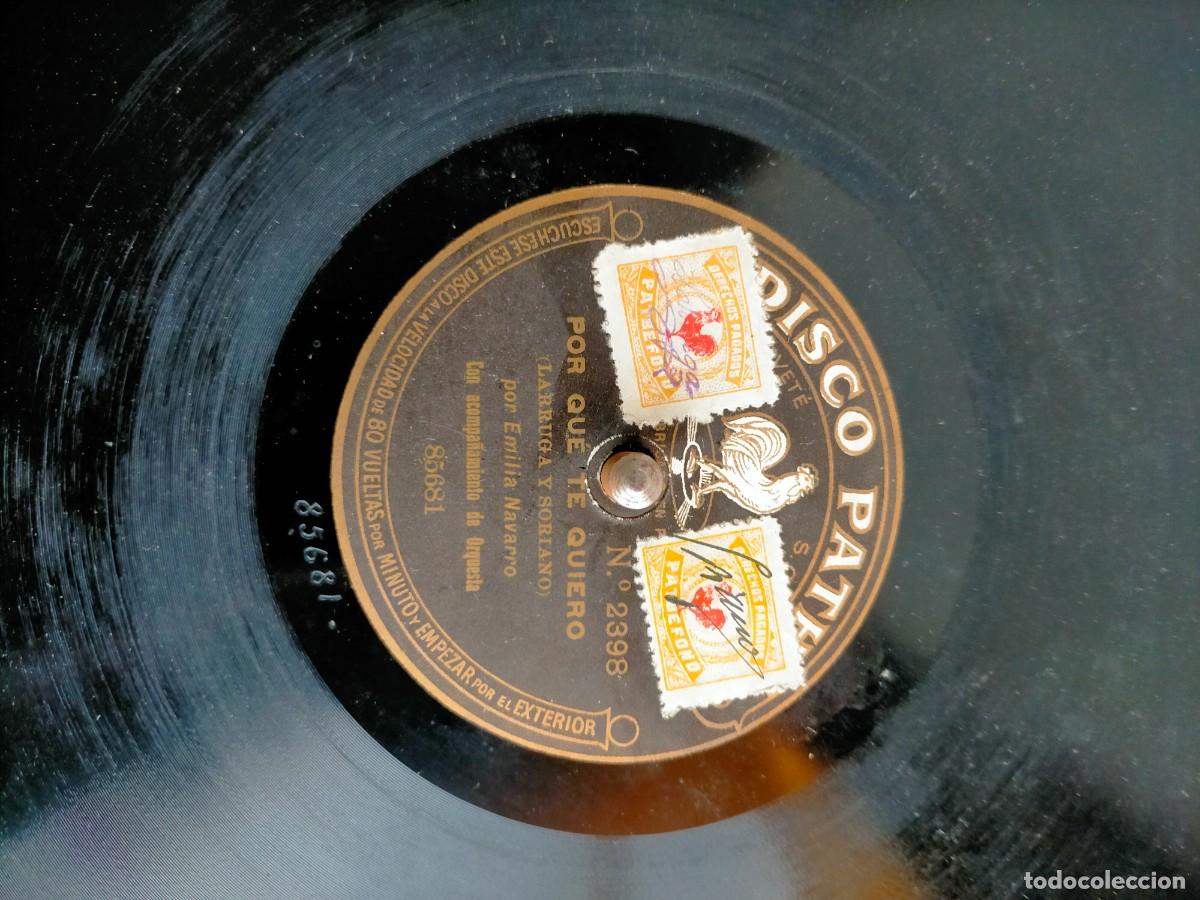 Discos de pizarra: DISCO GRAM&Oacute;FONO PATHE J - Foto 2