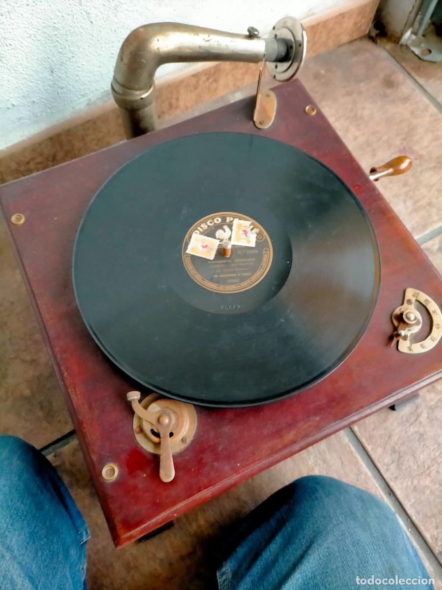 Discos de pizarra: DISCO GRAM&Oacute;FONO PATHE J - Foto 3