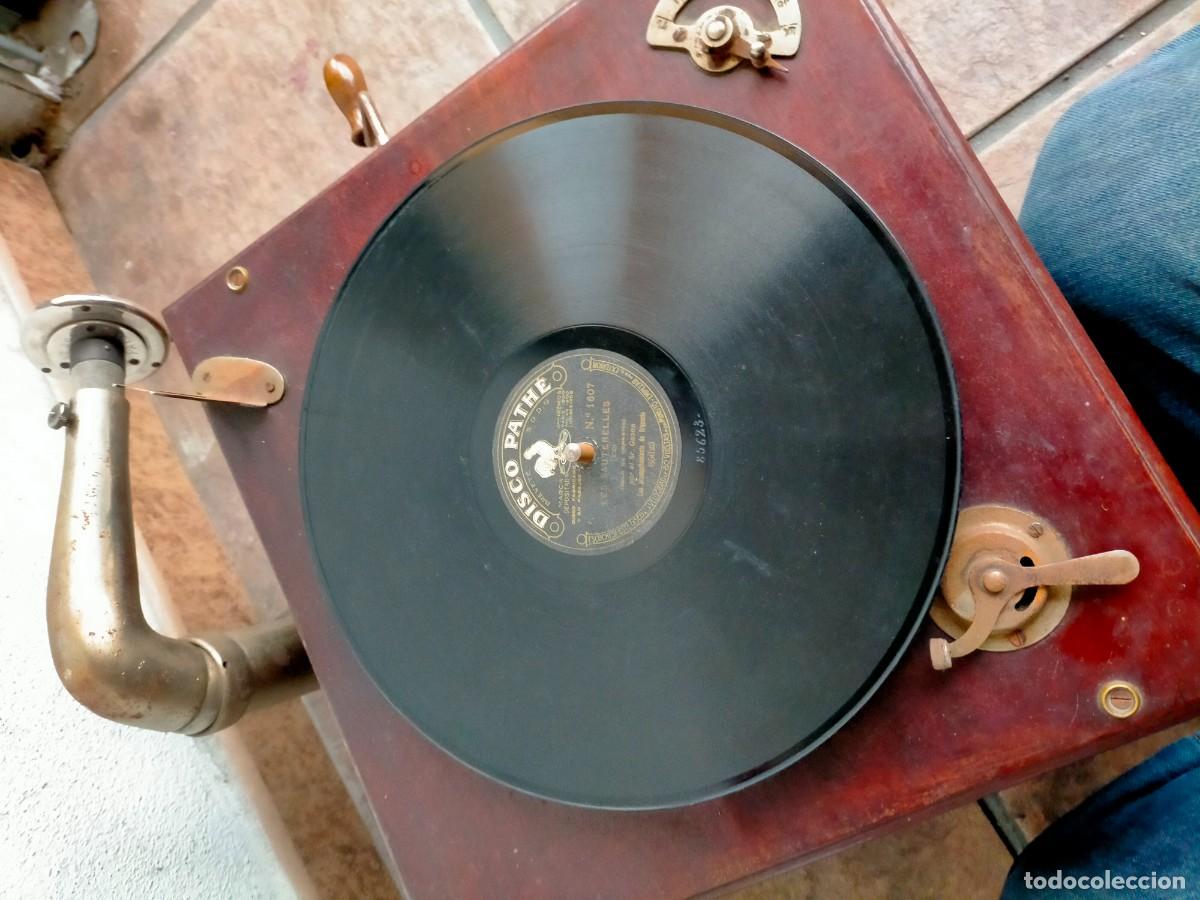 Discos de pizarra: DISCO GRAM&Oacute;FONO PATHE J - Foto 2