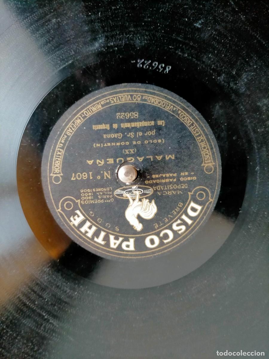 Discos de pizarra: DISCO GRAM&Oacute;FONO PATHE J - Foto 3
