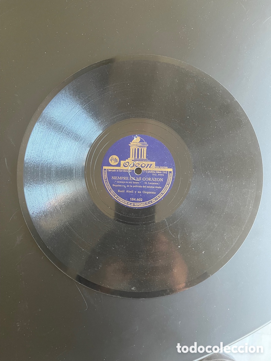 Discos de pizarra: Siempre en corazon disco pizarra - Foto 1