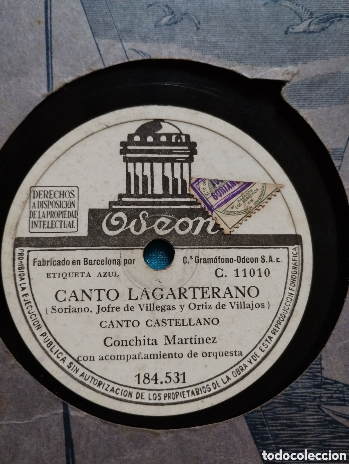 Discos de pizarra: Disco de pizarra mediano la huertana - Foto 3
