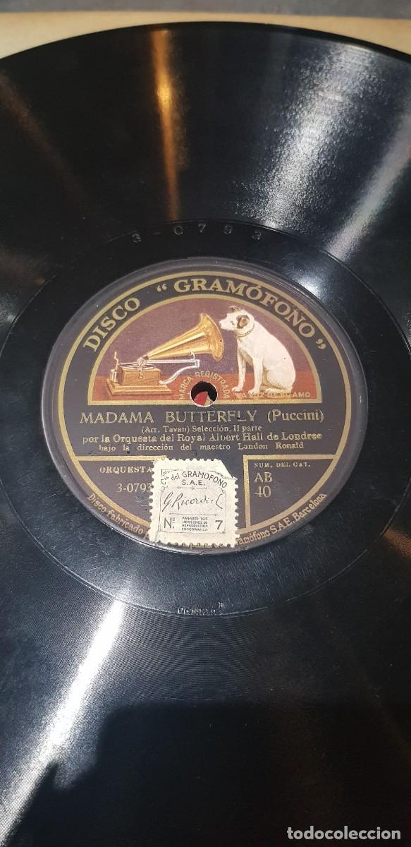 Discos de pizarra: Disco pizarra cuatro Madame Butterfly - Foto 1