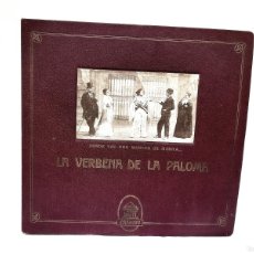 Discos de pizarra: DISCOS GRAMÓFONO DE LA VERBENA DE LA PALOMA. Lote 387743544