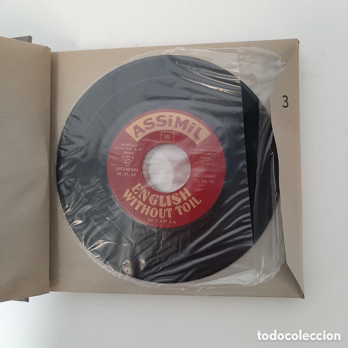 Discos de pizarra: ASSIMIL. ENGLISH WITHOUT TOIL - Foto 2