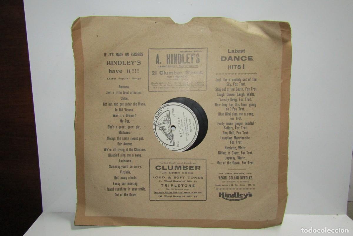 Discos de pizarra: Disco de pizarra La voz de su amo. - Foto 1